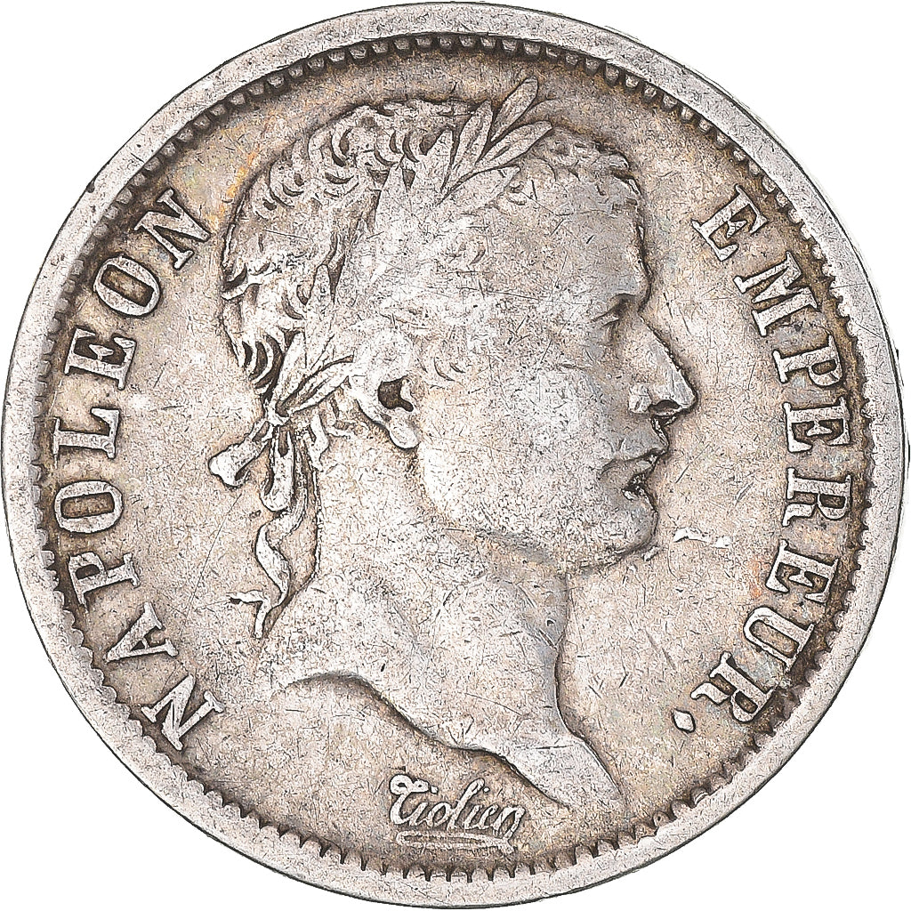 Moneda, Francia, Napoléon I, 2 Francs, 1808, Paris, MBC, Plata, KM:684.1