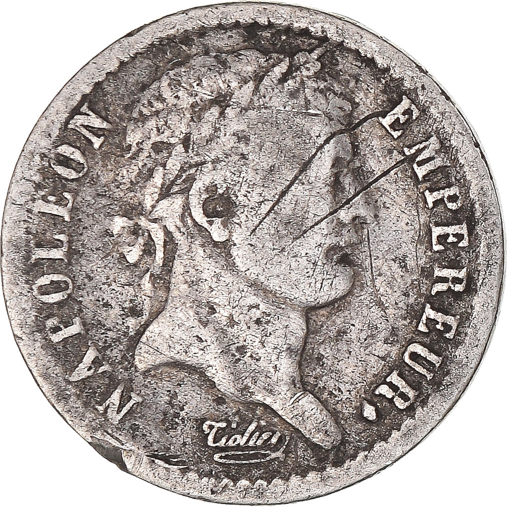 Monnaie, France, Napoléon I, 1/2 Franc, 1812, Perpignan, TB, Argent