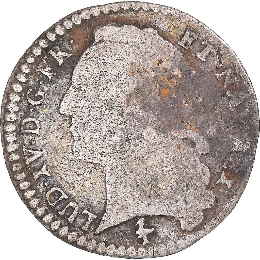 Münze, Frankreich, Louis XV, 1/20 Écu au bandeau (6 sols), 6 Sols, 1/20 ECU