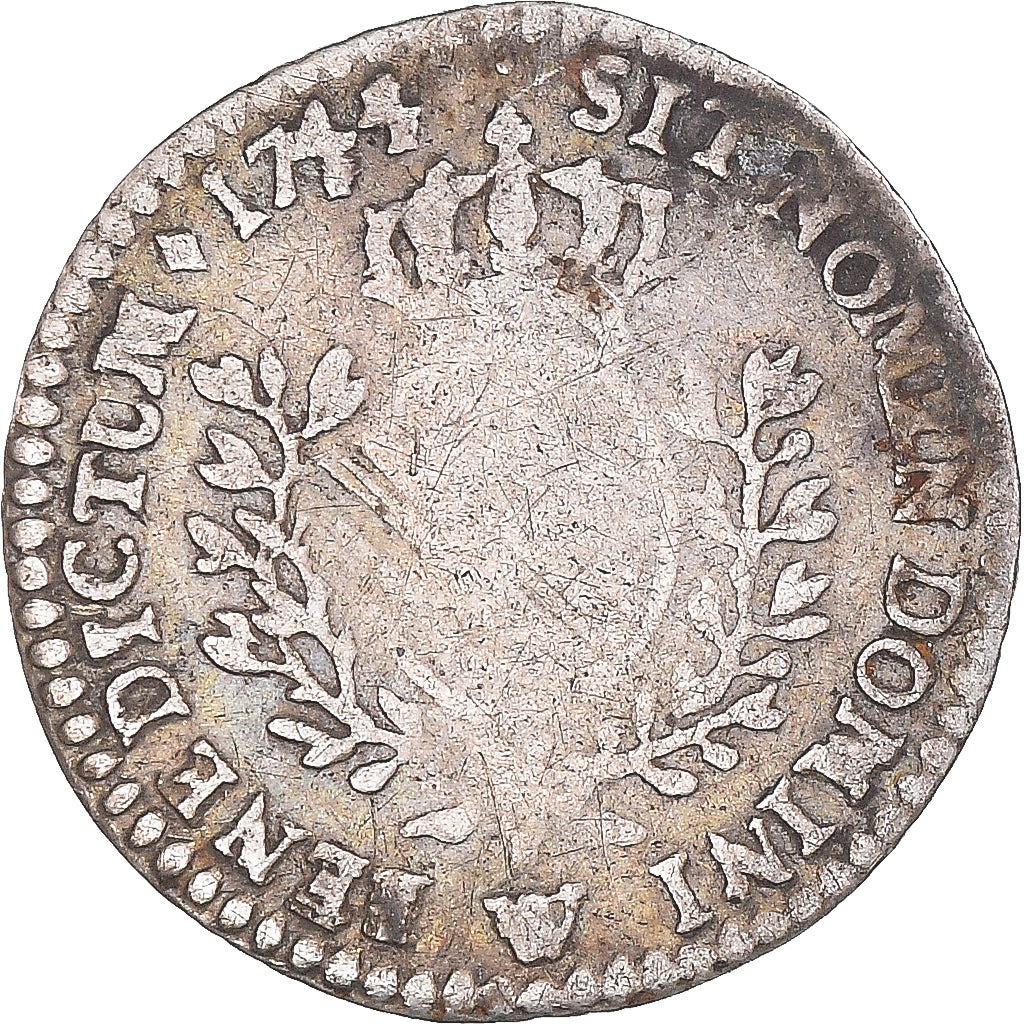 Münze, Frankreich, Louis XV, 1/20 Écu au bandeau (6 sols), 6 Sols, 1/20 ECU