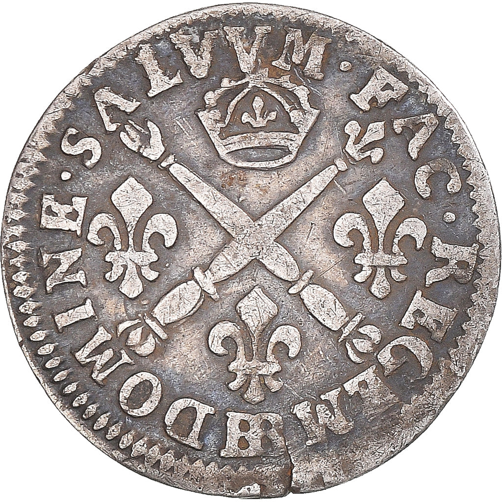Coin, France, Louis XIV, 5 Sols aux insignes, 5 Sols, 1/16 ECU, 1703, Paris