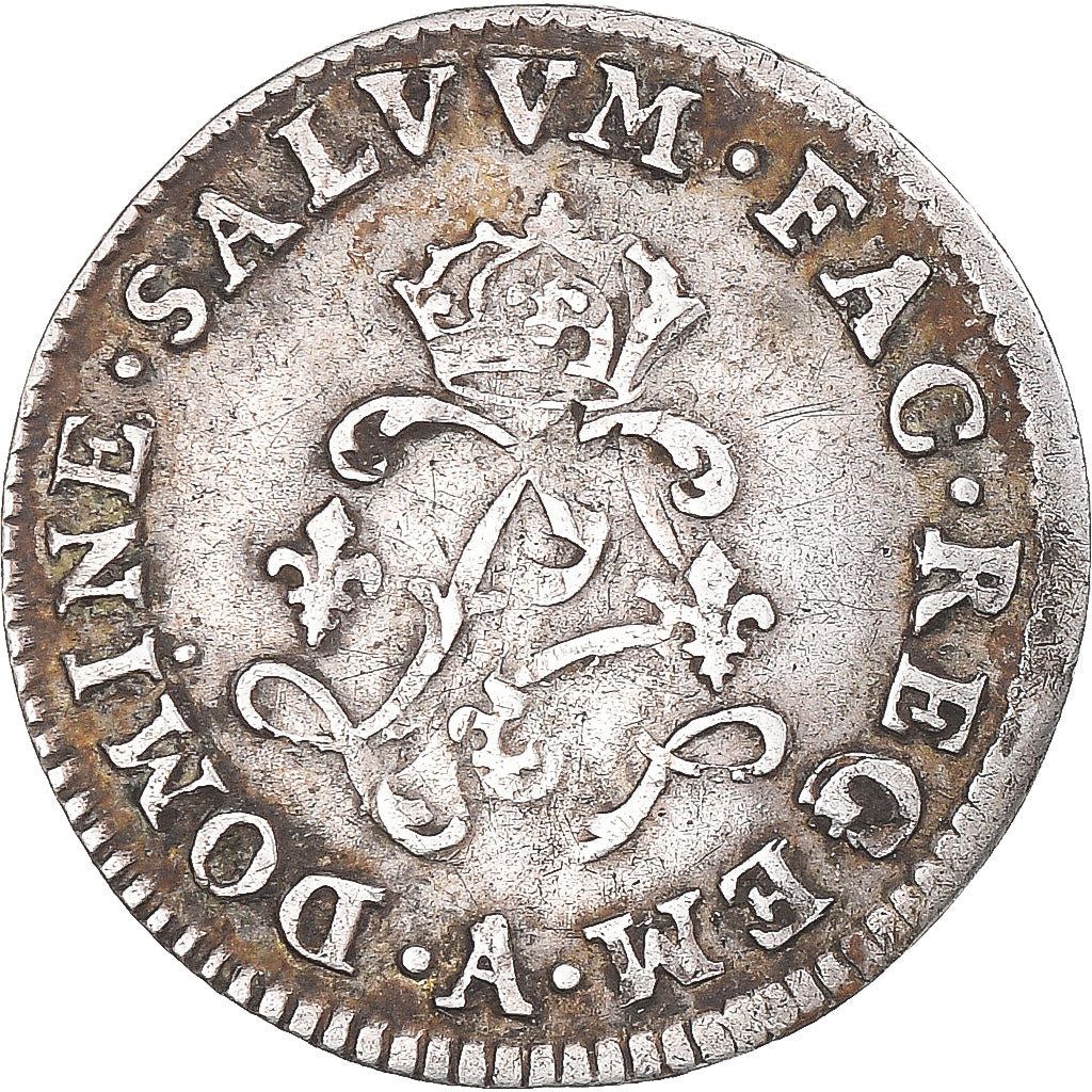 Coin, France, Louis XIV, 4 Sols aux 2 L, 4 Sols 2 Deniers, 1692, Paris