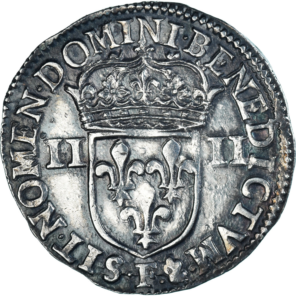 Münze, Frankreich, Louis XIV, 1/4 Écu, frappé au marteau, 1/4 Ecu, 1643