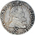 Coin, France, Henri IV, 1/2 Franc, 1597, Amiens, Rare, EF(40-45), Silver