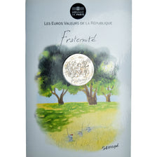 France, 10 Euro, Monnaie de Paris, Sempé - Été - Fraternité, 2014, Monnaie
