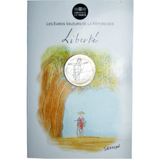 Frankreich, 10 Euro, Monnaie de Paris, Sempé - Printemps - Liberté, 2014