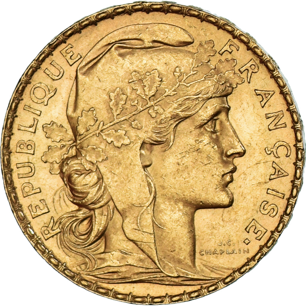 Monnaie, France, Marianne, 20 Francs, 1901, Paris, SUP, Or, Gadoury:1064, KM:847
