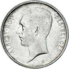 Coin, Belgium, Albert I, 2 Francs, 2 Frank, 1911, EF(40-45), Silver, KM:74