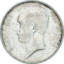 Coin, Belgium, Albert I, Franc, 1914, EF(40-45), Silver, KM:72