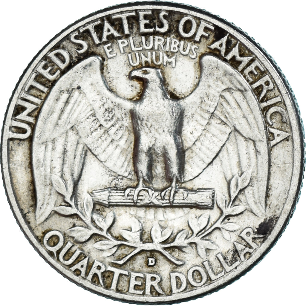 Coin, United States, Washington, Quarter, 1961, Denver, EF(40-45), Silver