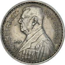 Coin, Monaco, Louis II, 20 Francs, Vingt, 1947, EF(40-45), Copper-nickel
