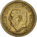 Moneda, Mónaco, Louis II, 2 Francs, 1945, MBC, Aluminio - bronce, KM:121a