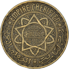 Coin, Morocco, Mohammed V, 5 Francs, AH 1365/1946, Paris, EF(40-45)
