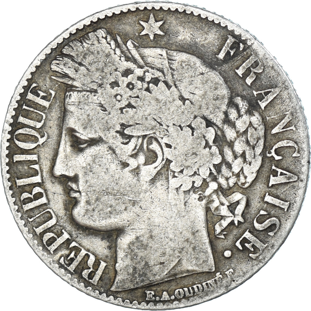 Coin, France, Cérès, Franc, 1894, Paris, VF(30-35), Silver, KM:822.1