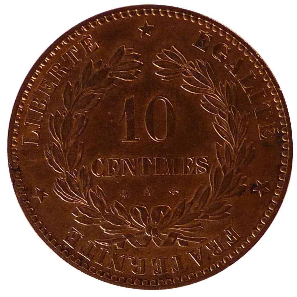 3ème République, 10 Centimes Cérès