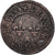 Moneta, Francia, Henri III, Denier Tournois, 1588, Paris, BB, Rame, Sombart:4074