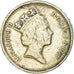 Coin, Great Britain, Elizabeth II, Pound, 1989, EF(40-45), Nickel-brass, KM:959