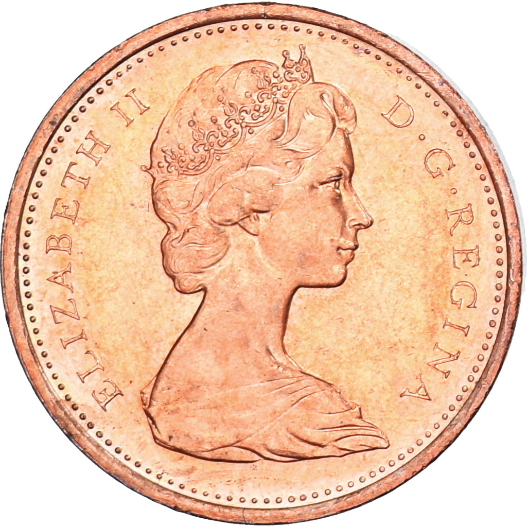Coin, Canada, Elizabeth II, Cent, 1867-1967, Royal Canadian Mint, Ottawa