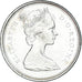 Coin, Canada, Elizabeth II, 25 Cents, 1867-1967, Royal Canadian Mint, Ottawa