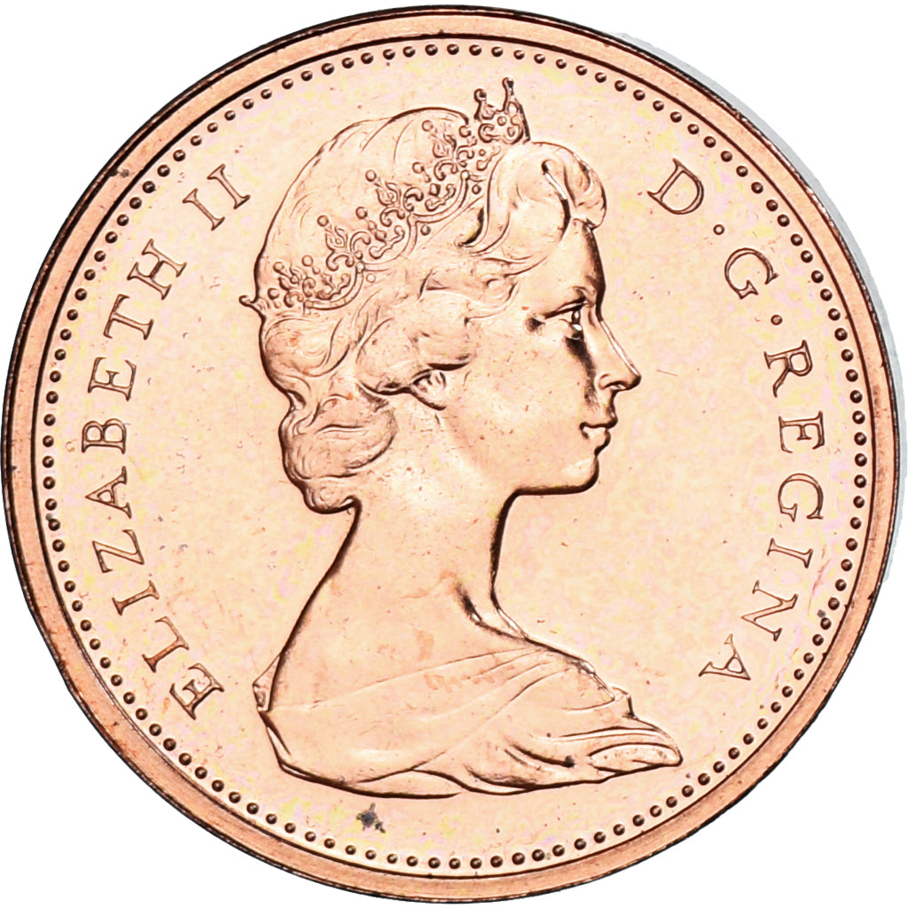Moneta, Canada, Elizabeth II, Cent, 1972, Royal Canadian Mint, Ottawa