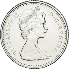 Moneda, Canadá, Elizabeth II, 10 Cents, 1972, Royal Canadian Mint, Ottawa, FDC