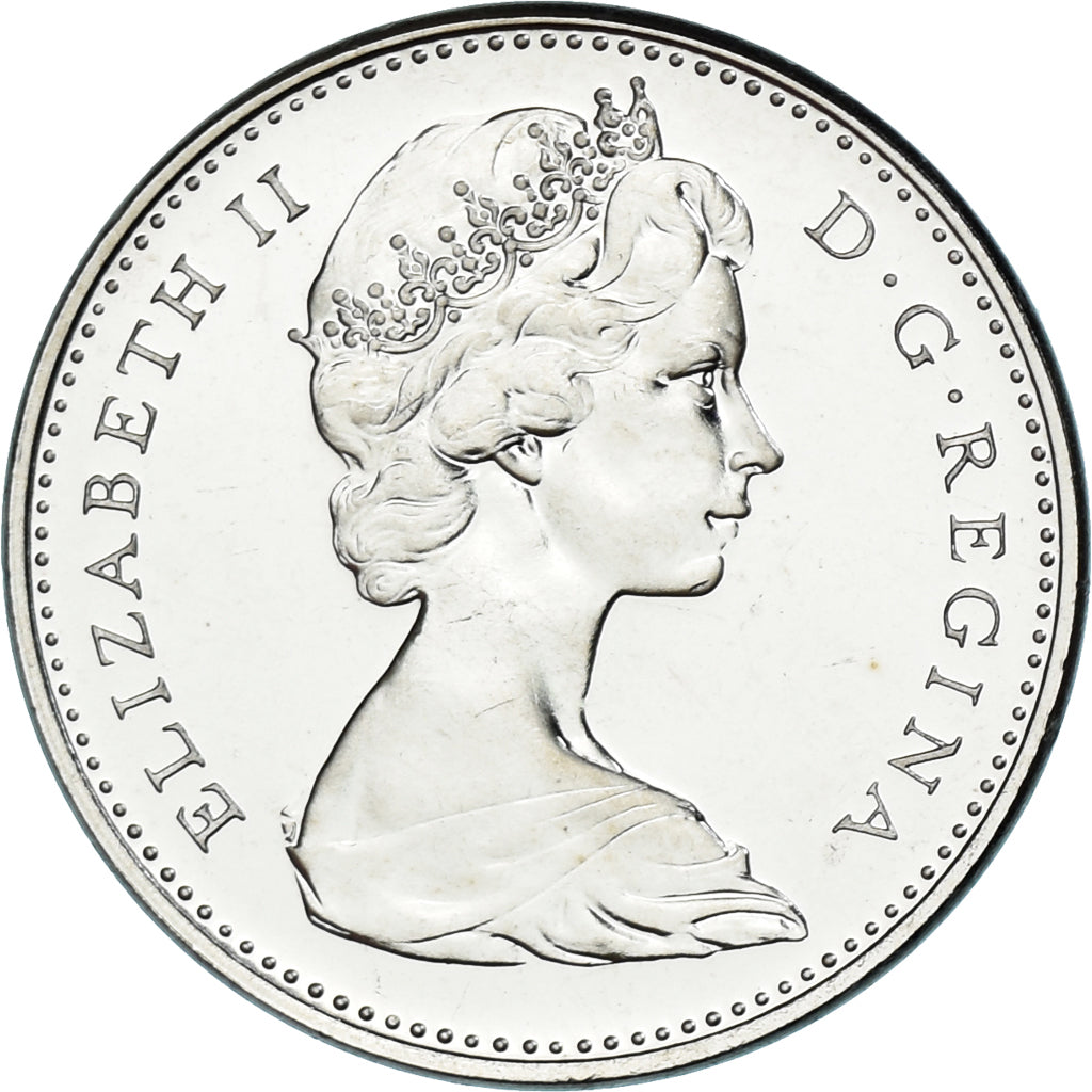 Moneta, Canada, Elizabeth II, 5 Cents, 1972, Royal Canadian Mint, Ottawa