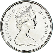 Coin, Canada, Elizabeth II, 25 Cents, 1972, Royal Canadian Mint, Ottawa