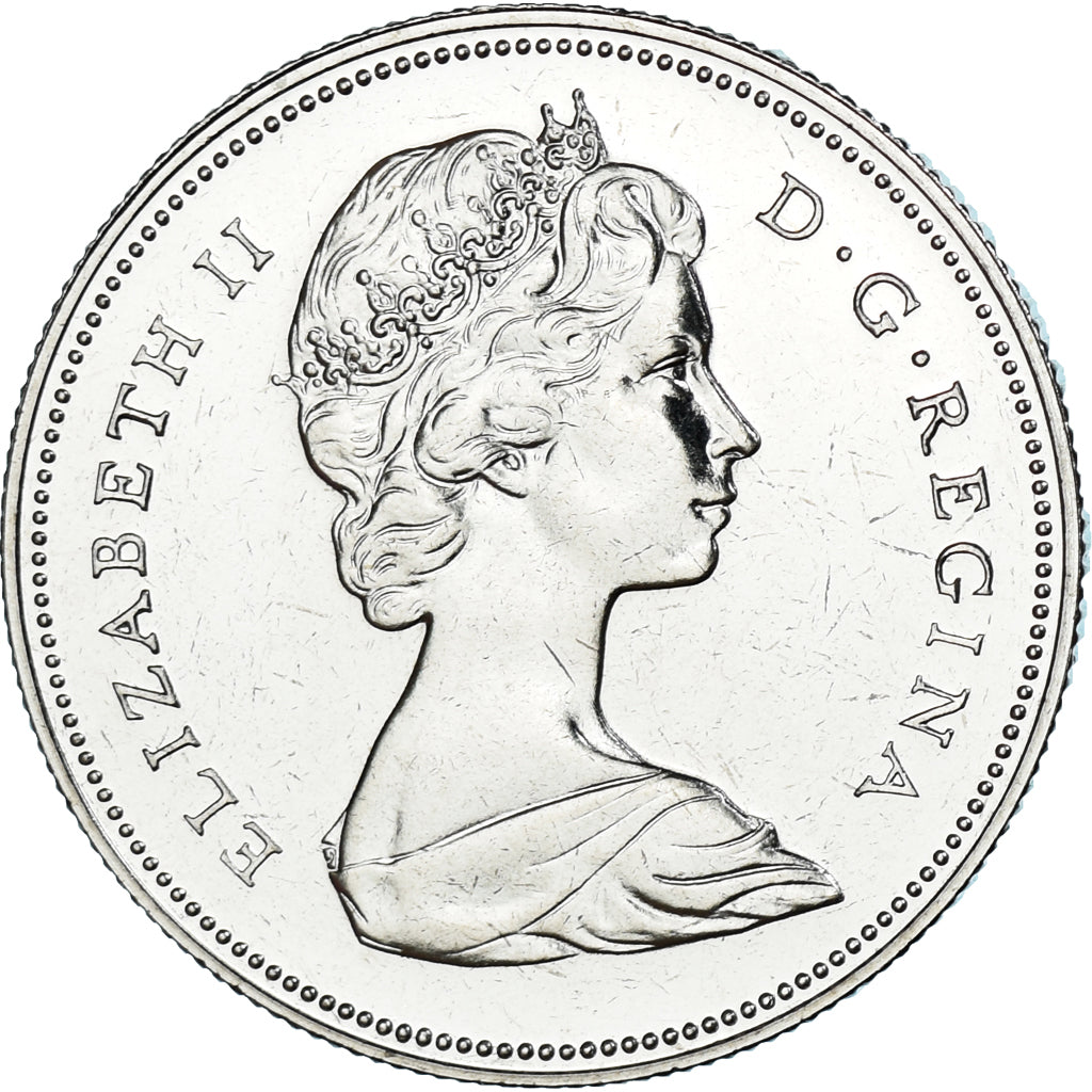 Moneta, Canada, Elizabeth II, 50 Cents, 1972, Royal Canadian Mint, Ottawa, FDC