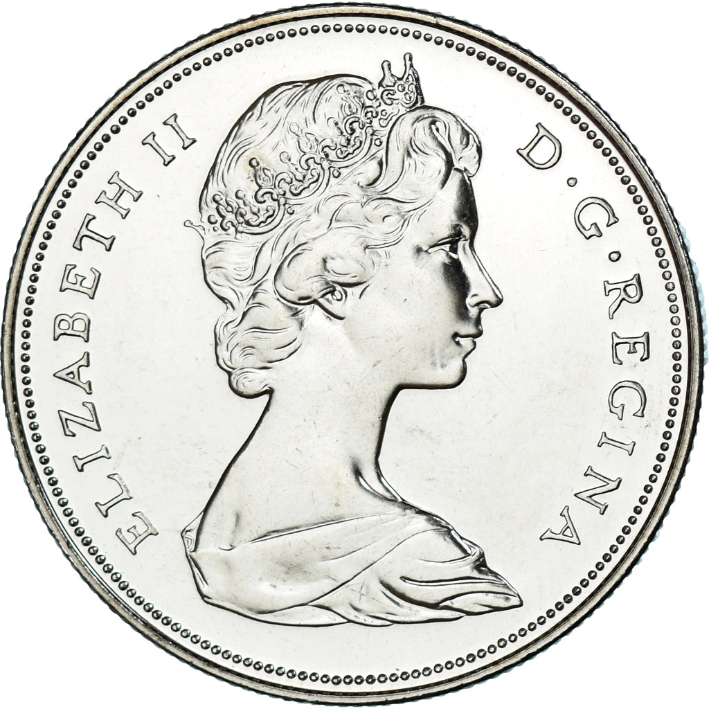 Coin, Canada, Elizabeth II, Dollar, 1972, Royal Canadian Mint, Ottawa