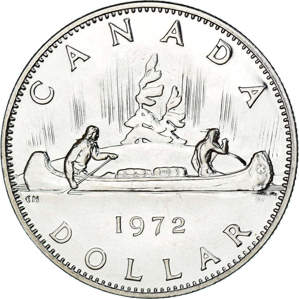 Coin, Canada, Elizabeth II, Dollar, 1972, Royal Canadian Mint, Ottawa