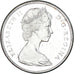 Moneda, Canadá, Elizabeth II, Dollar, 1867-1967, Royal Canadian Mint, Ottawa