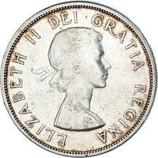 Coin, Canada, Elizabeth II, Dollar, 1957, Royal Canadian Mint, Ottawa