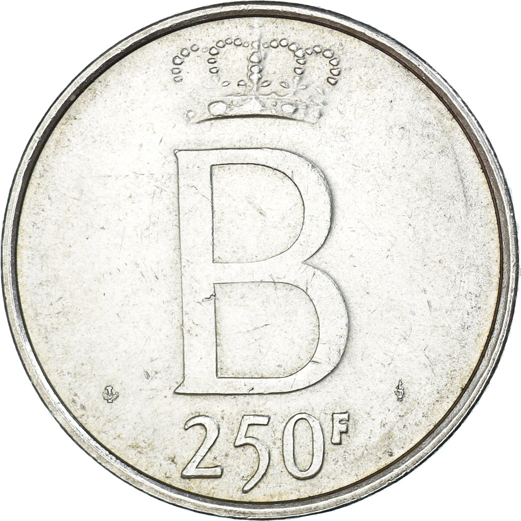 Münze, Belgien, 250 Francs, 250 Frank, 1976, Brussels, SS+, Silber, KM:157.1