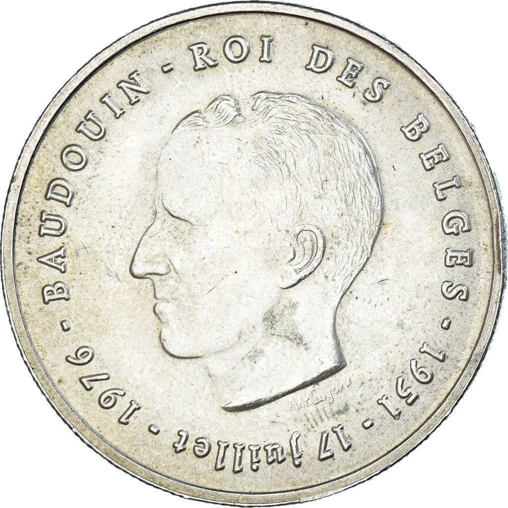 Coin, Belgium, 250 Francs, 250 Frank, 1976, Brussels, AU(50-53), Silver