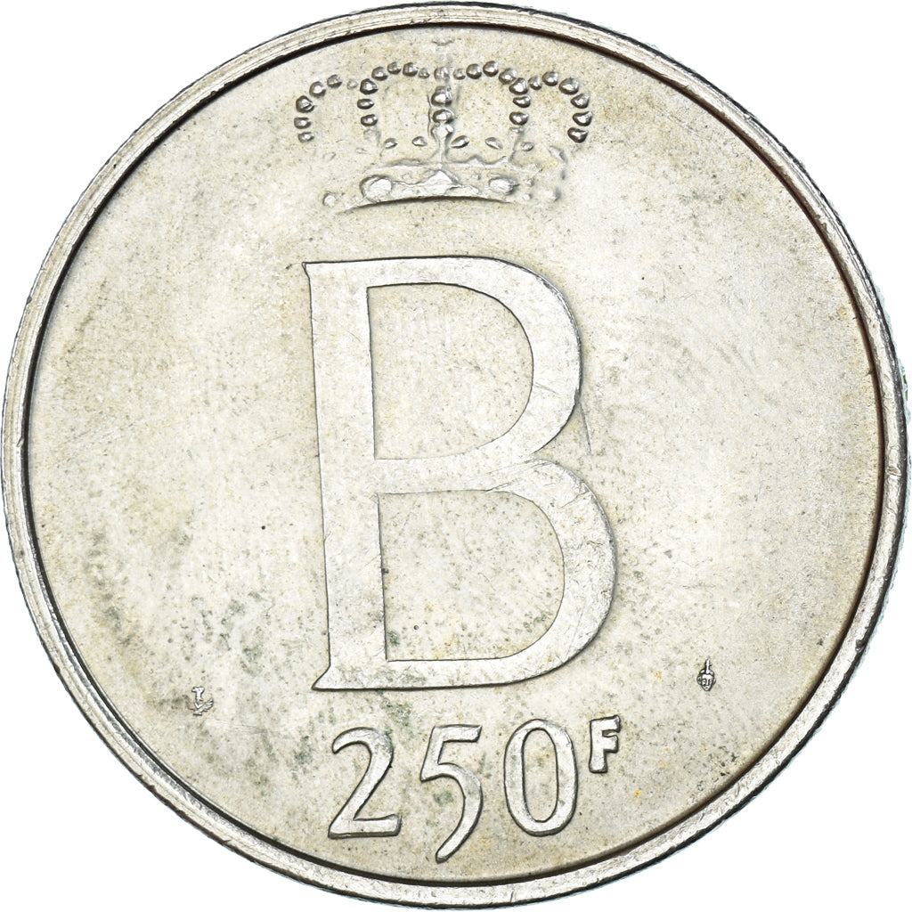 Coin, Belgium, 250 Francs, 250 Frank, 1976, Brussels, AU(50-53), Silver