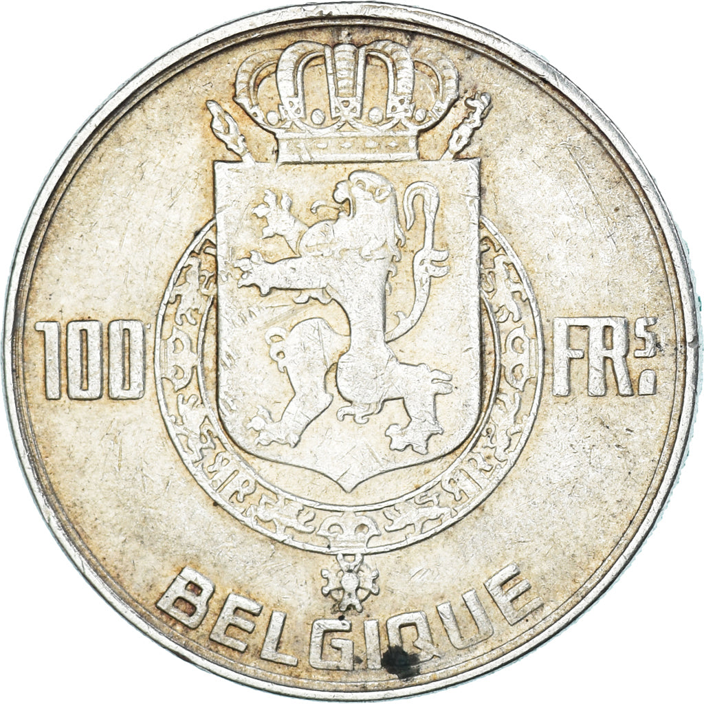 Coin, Belgium, Régence Prince Charles, 100 Francs, 100 Frank, 1948, Bruxelles