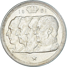 Moneta, Belgio, Régence Prince Charles, 100 Francs, 100 Frank, 1951, Bruxelles