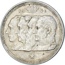 Monnaie, Belgique, Régence Prince Charles, 100 Francs, 100 Frank, 1951