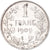 Münze, Belgien, Leopold II, Franc, 1909, Brussels, graveur TH VINCOTTE, SS+