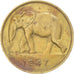 Coin, Belgian Congo, Régence Prince Charles, 5 Francs, 1947, EF(40-45), Brass