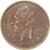 Coin, Belgian Congo, Leopold III, 5 Francs, 1937, VF(30-35), Nickel-Bronze