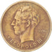 Moneda, Congo belga, Leopold III, 5 Francs, 1936, BC+, Níquel - bronce, KM:24