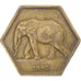 Coin, Belgian Congo, Leopold III, 2 Francs, 1943, Philadelphia, VF(30-35)