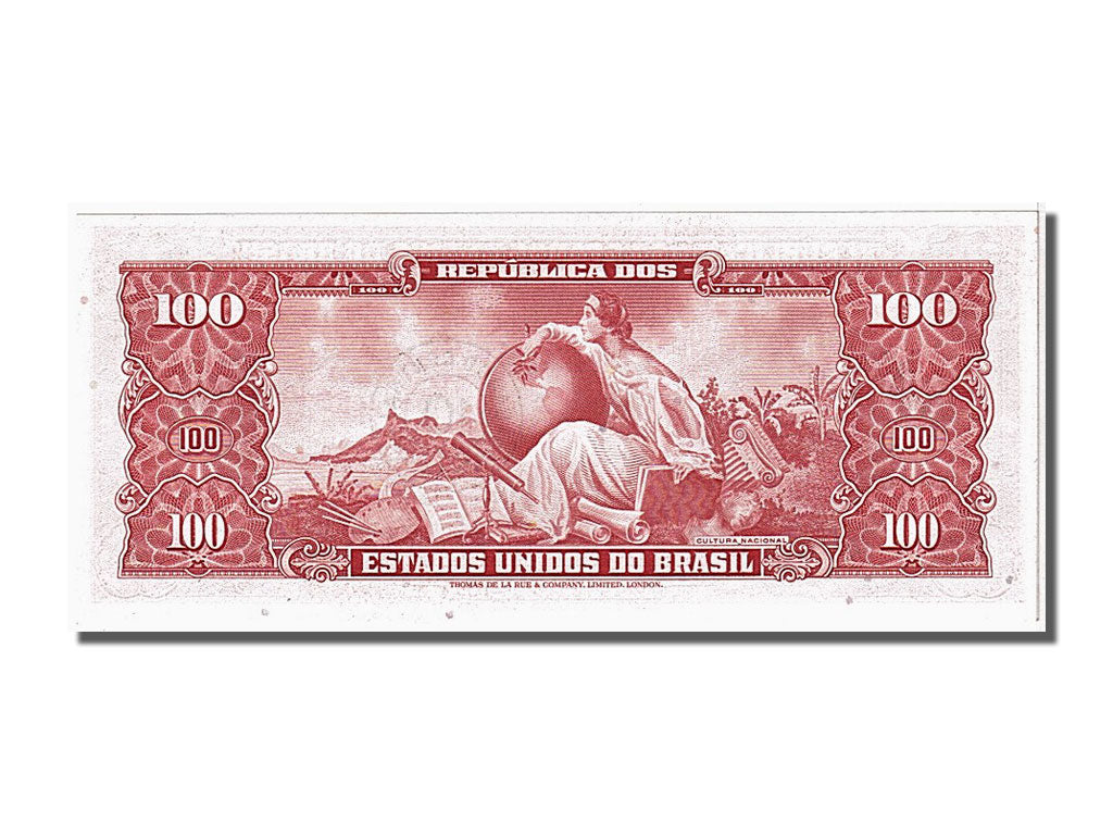 Banknote, Brazil, 100 Cruzeiros, 1963, UNC(65-70)
