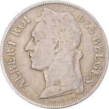 Coin, Belgian Congo, Albert I, Franc, 1927, VF(30-35), Copper-nickel, KM:20