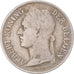 Moneda, Congo belga, Albert I, Franc, 1928, BC+, Cobre - níquel, KM:21