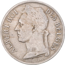 Coin, Belgian Congo, Albert I, Franc, 1929, VF(30-35), Copper-nickel, KM:20