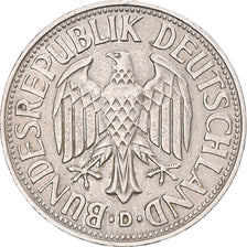 Moneta, GERMANIA - REPUBBLICA FEDERALE, Mark, 1954, Munich, BB, Rame-nichel