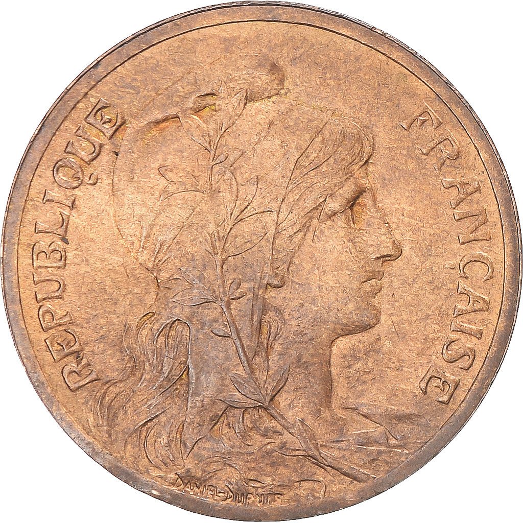 Coin, France, Dupuis, 5 Centimes, 1901, Paris, AU(50-53), Bronze, KM:842