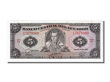Banconote, Ecuador, 5 Sucres, 1982, 1982-08-20, FDS